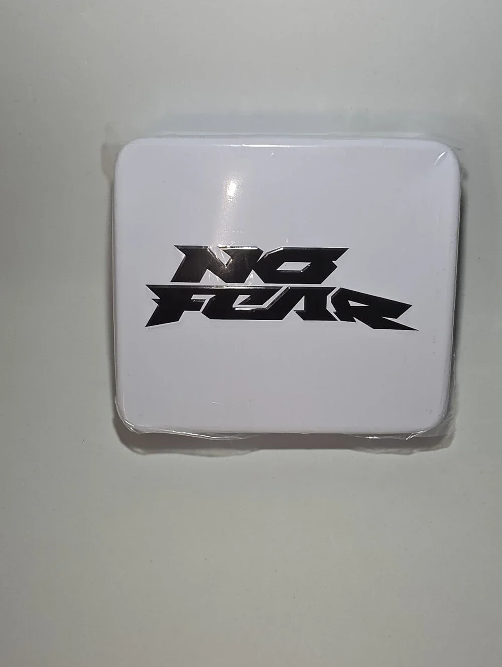 No Fear Black Bi-Fold Wallet